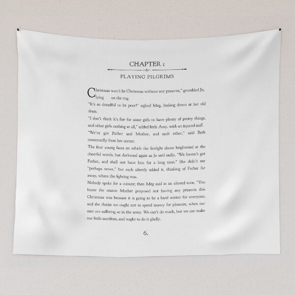 Item preview, Little women book page , first page christmas designed and sold by Inktown.
