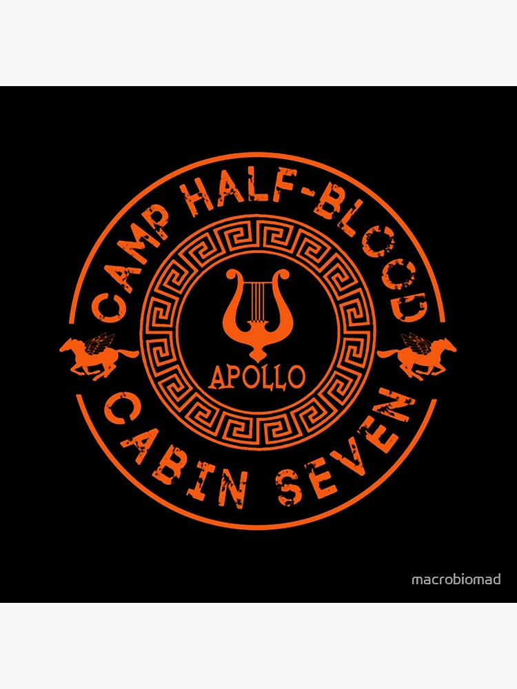 Camp Half Blood Half Poster For Sale By Macrobiomad Redbubble