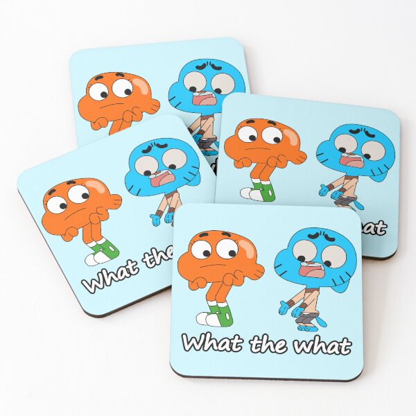 Item preview, The amazing world of Gumball, Gumball and Darwin, What the what  designed and sold by karamram.