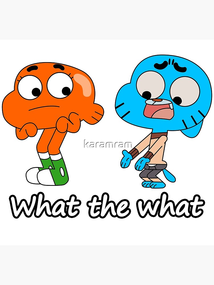 Gumball from The Amazing World of Gumball™ Ocho's Uncle Song Art Print for  Sale by sketchNkustom