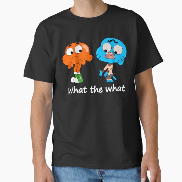 Aperçu de l'œuvre Le monde étonnant de Gumball, Gumball et Darwin, What the what créée et vendue par karamram.