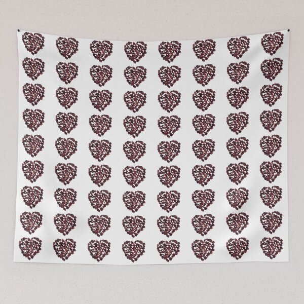 Item preview, heart made of rose petals designed and sold by Vikonty.