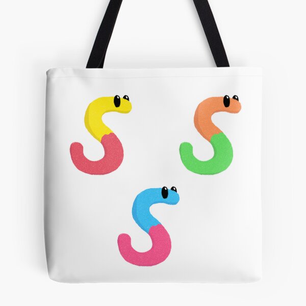 Item preview, gummy worm friends designed and sold by tarnishedglow.