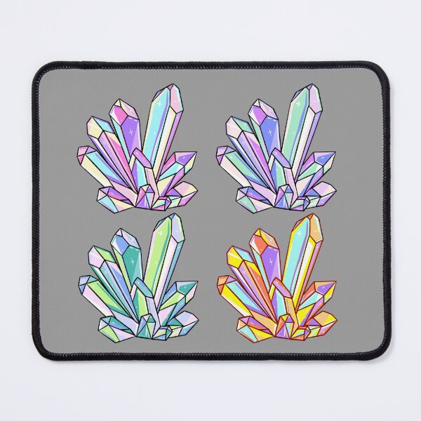 Item preview, Cool digital rainbow crystal clusters designed and sold by ArtistryByColls.