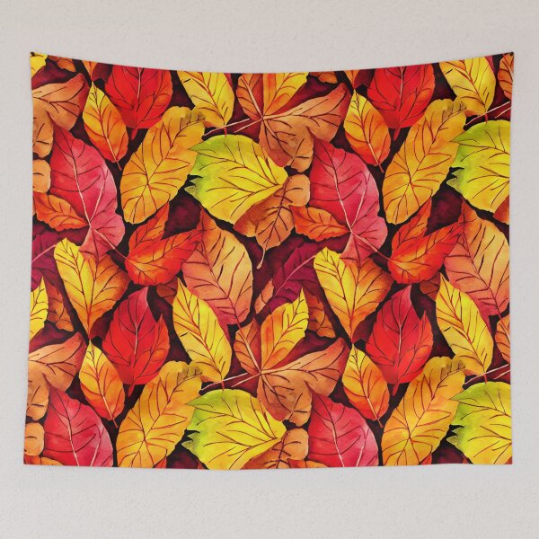 Item preview, Autumn Leaves Fall Foliage Fall Art Home and Living Decor designed and sold by MimsTees.