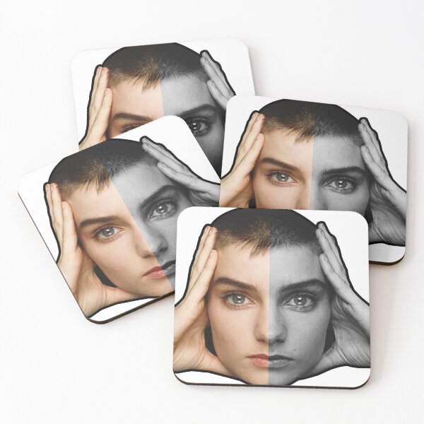 Artikelvorschau, Sinead Oconnor s/w geteilt entworfen und verkauft von CreativeTent.