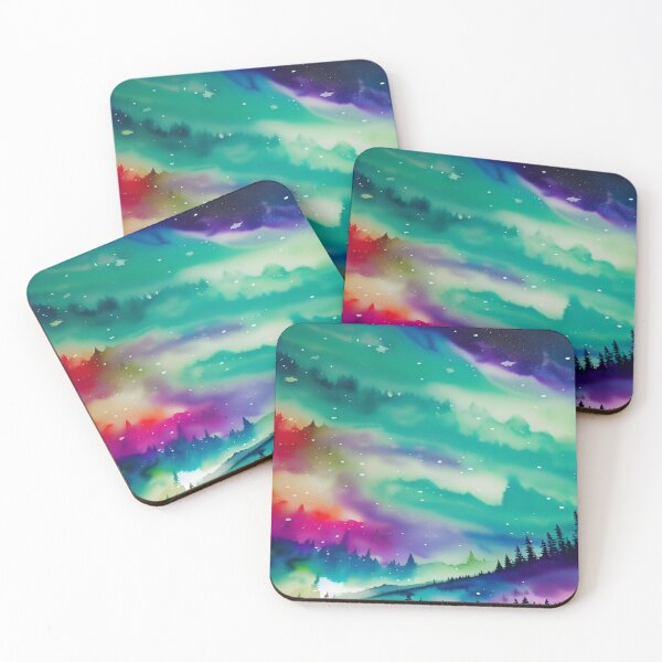 Item preview, Aurora Stars and Mystical Forest designed and sold by I-A-Troy.