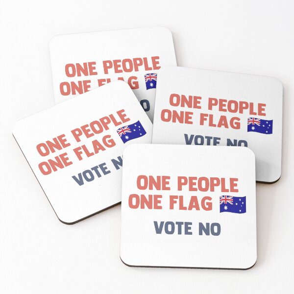Item preview, One People, One Flag - Vote No designed and sold by VoteNoMerch.