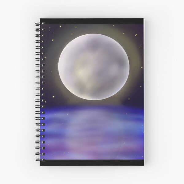 Item preview, Moon reflecting against the water designed and sold by AliG04.