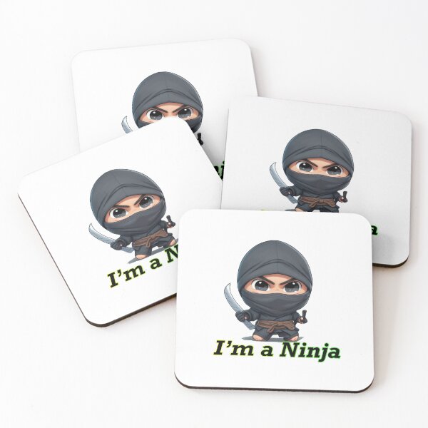 Item preview,  "Ninja Power Unleashed! Cartoon Ninja Sticker for Stealthy Style" designed and sold by Gigglyvibes.
