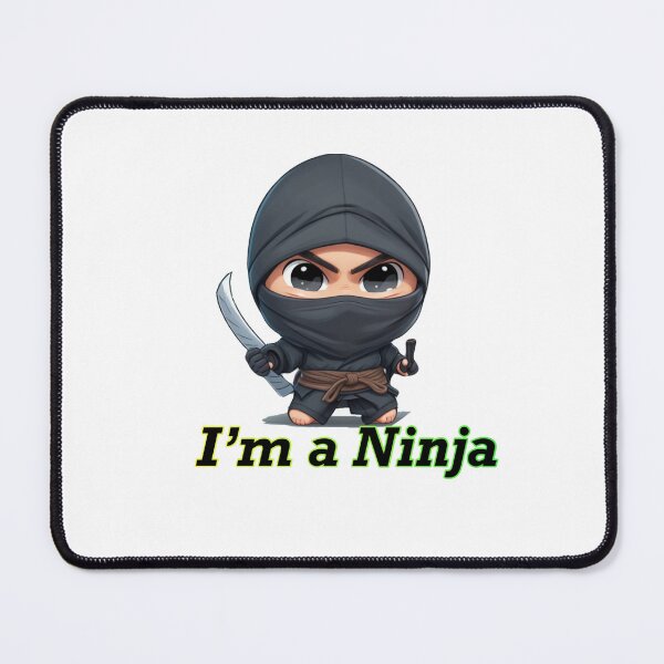 Item preview,  "Ninja Power Unleashed! Cartoon Ninja Sticker for Stealthy Style" designed and sold by Gigglyvibes.