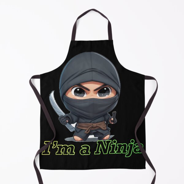 Item preview,  "Ninja Power Unleashed! Cartoon Ninja Sticker for Stealthy Style" designed and sold by Gigglyvibes.