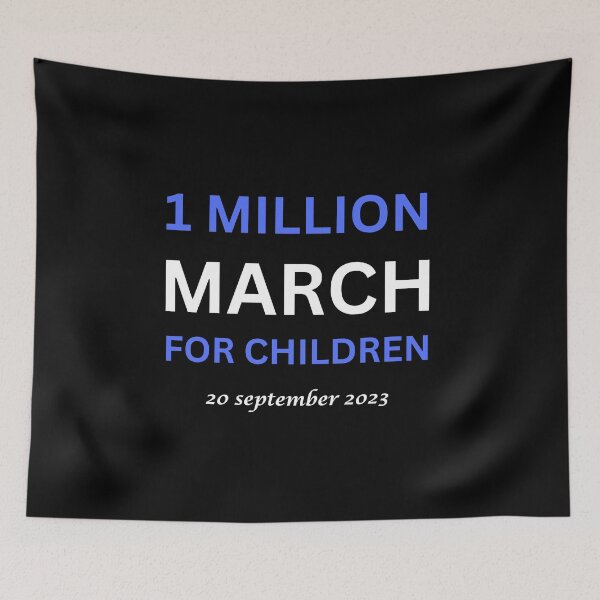 Item preview, 1 million march for children designed and sold by ANNINOART ⭐⭐⭐⭐⭐.