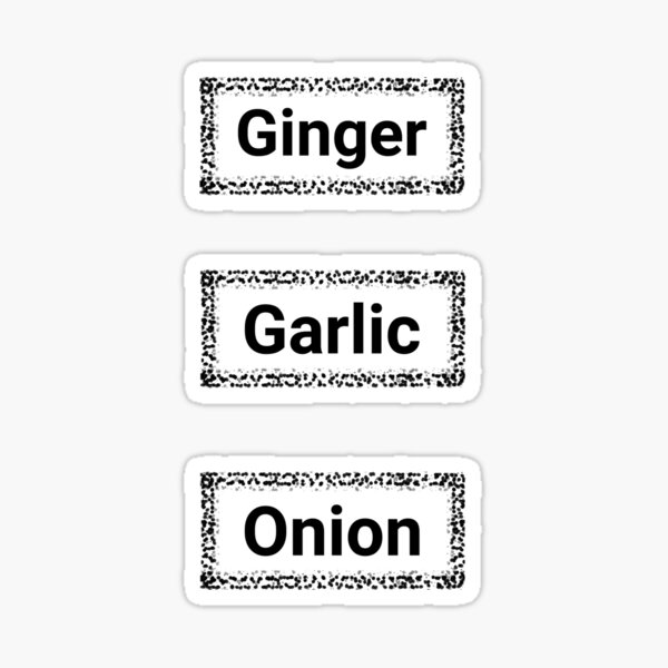 Canister Labels - Salt Pepper Paprika Sticker for Sale by BeautifulHues