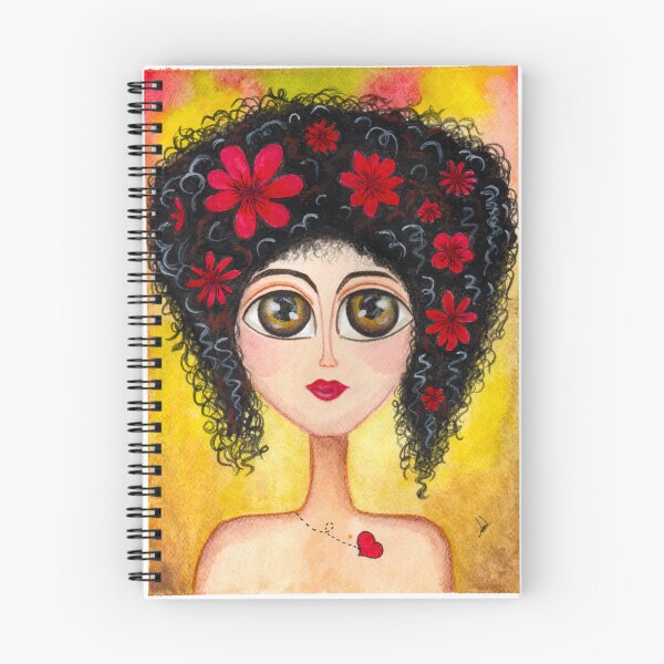 Item preview, Big Eyed Girl designed and sold by LeidySilvaArt.