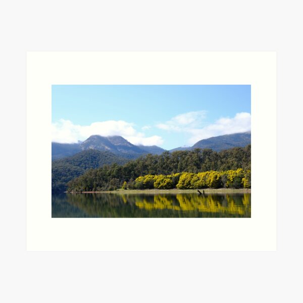 Item preview, Lake Buffalo Near Myrtleford In The Spring Time designed and sold by RobbieAlex.