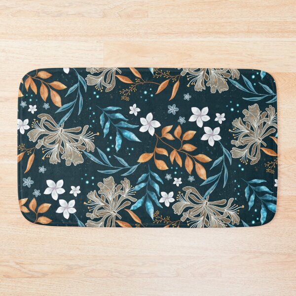 Item preview, Midnight Blooms - Blue designed and sold by JaselviiStudio.