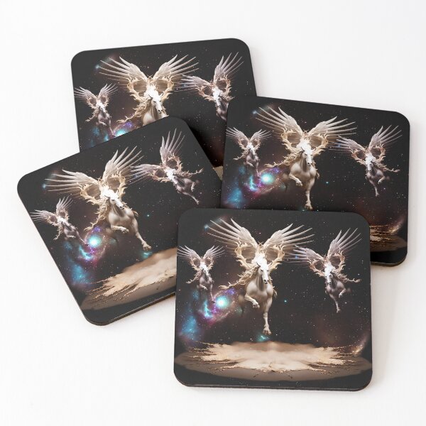 Item preview, Mythical Creatures flying through the universe designed and sold by LorrieBee.