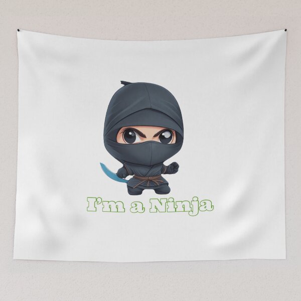 Item preview, "Ninja Power Unleashed!  designed and sold by Gigglyvibes.