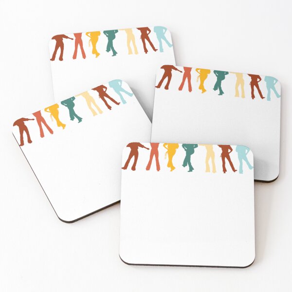 Item preview, Country Western Line Dancing Retro Vintage Silhouettes designed and sold by The Masked Designer.