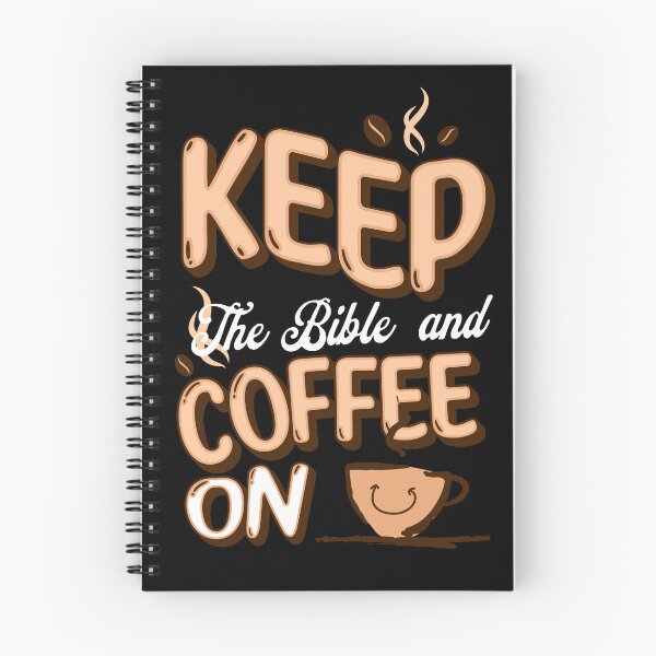 Aperçu de l'œuvre Gardez la Bible et le café en boucle créée et vendue par TheUSAFantasy.