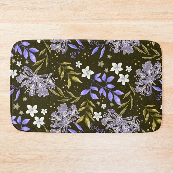 Item preview, Midnight Blooms - YellowGreen designed and sold by JaselviiStudio.
