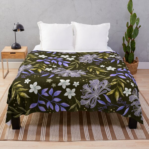 Item preview, Midnight Blooms - YellowGreen designed and sold by JaselviiStudio.