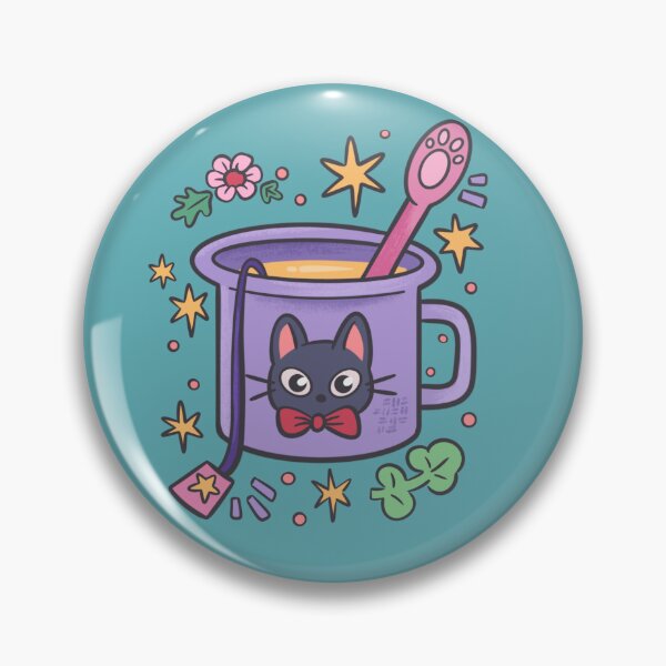 Item preview, Cute little kitty teacup designed and sold by lizdejupiter.