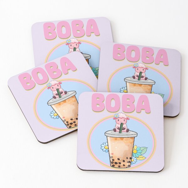 Item preview, Sheep and Sips: A Whimsical Tale of Bubble Tea Bliss designed and sold by QuadMacDesigns.