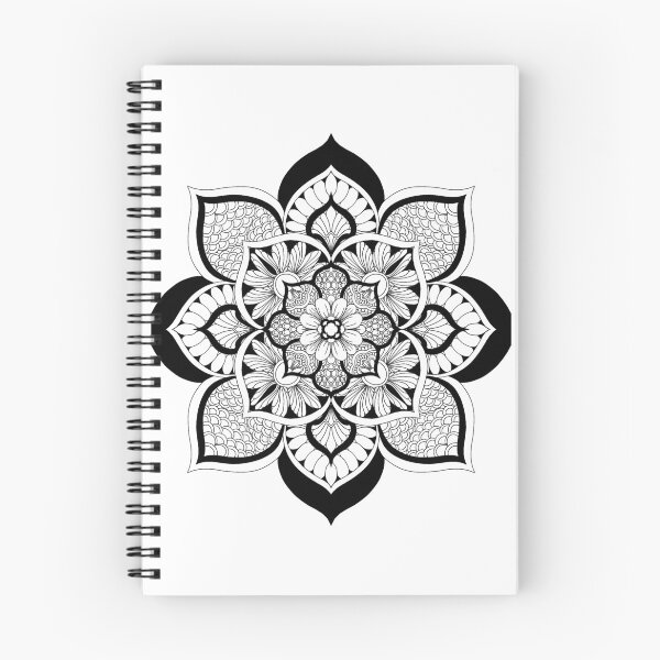 Item preview, Black and white mandala designed and sold by CreatedByJess24.