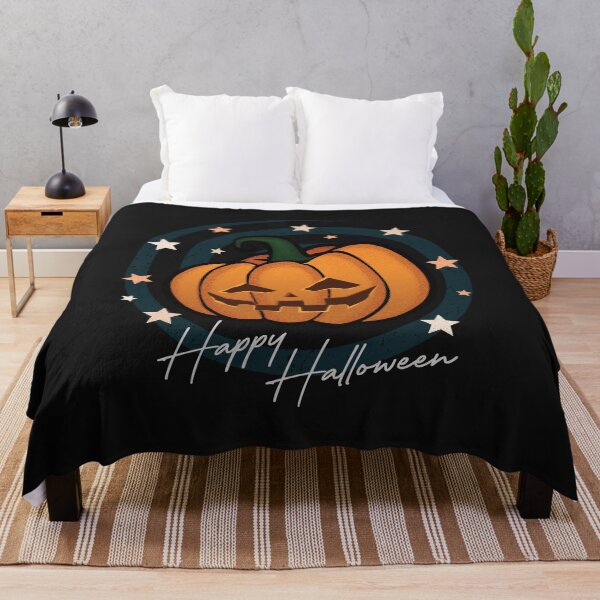 Item preview, Joyful Halloween with Cute Pumpkin Ghost - funny quotes designed and sold by VichallanStudio.