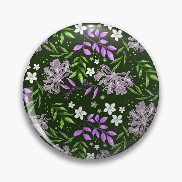 Item preview, Midnight Blooms - ForestGreen designed and sold by JaselviiStudio.