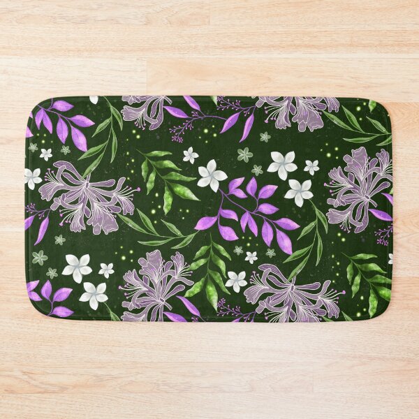 Item preview, Midnight Blooms - ForestGreen designed and sold by JaselviiStudio.
