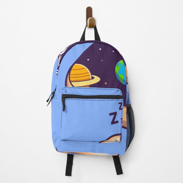 Item preview, Cosmic Dreams: Cute Astronaut Sleeping with Bread and Space Blanket designed and sold by hjian8219.