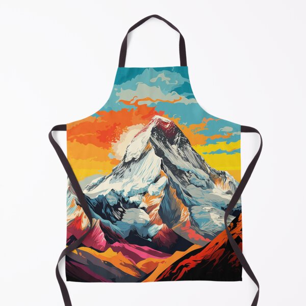 Item preview, A Pop Art Travel Print of Mount Everest - Nepal designed and sold by StudioRedKoala.