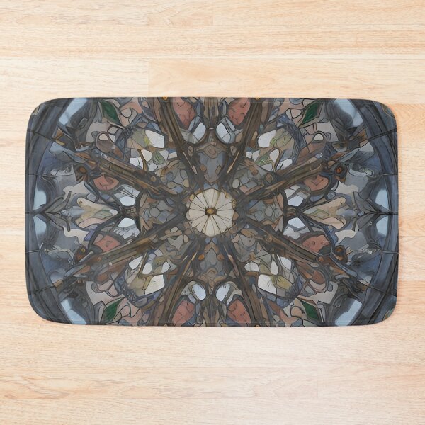 Item preview, Window pattern with muted colors. designed and sold by DRAGONFIASCO.