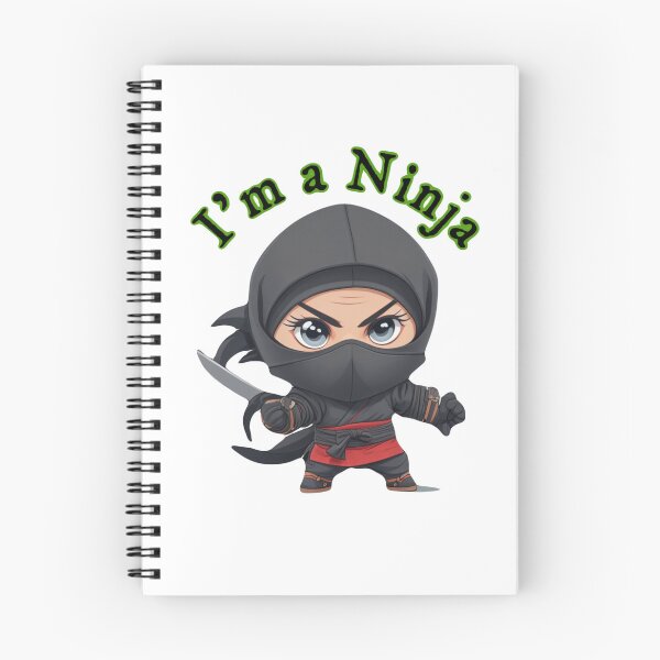 Item preview, Female Ninja Power Unleashed!  designed and sold by Gigglyvibes.