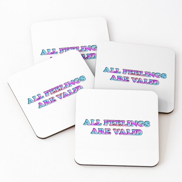 Item preview, All Feelings Are Valid - No Toxic Positivity - All vibes welcome - World Mental Health Day designed and sold by Inspirationmotivation.