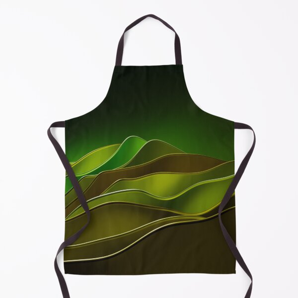 Item preview, Digital green mountain range designed and sold by Sonofwilliam.