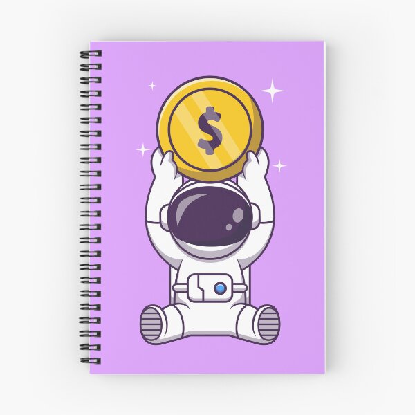 Item preview, Astronaut's Prosperous Discovery: Cute Cartoon Vector Icon Illustration designed and sold by hjian8219.