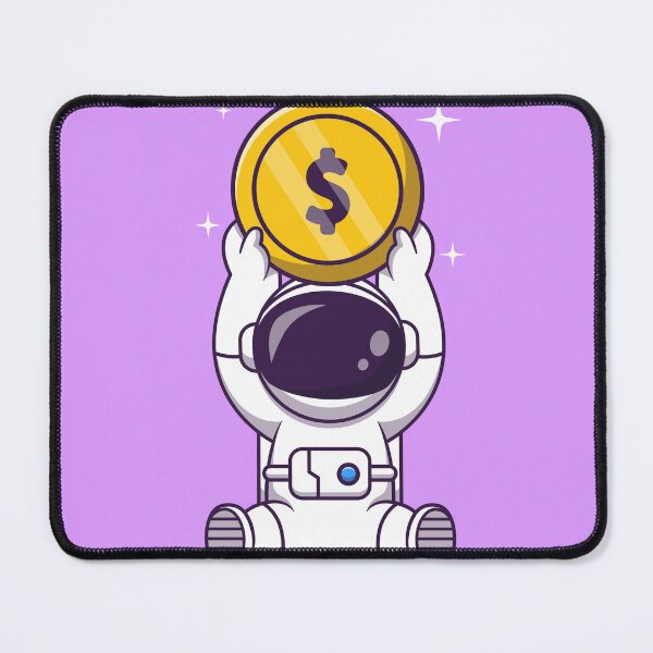 Item preview, Astronaut's Prosperous Discovery: Cute Cartoon Vector Icon Illustration designed and sold by hjian8219.