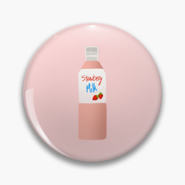 Item preview, Strawberry Milk Bottle designed and sold by Soo Sweet Sketches.