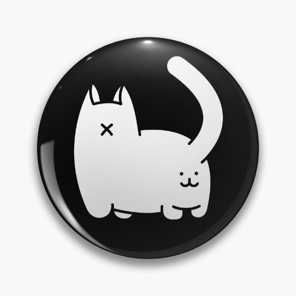 Item preview, Reverse Cat Butt / Rump / Derriere  (good luck charm) designed and sold by justwaterthanks.