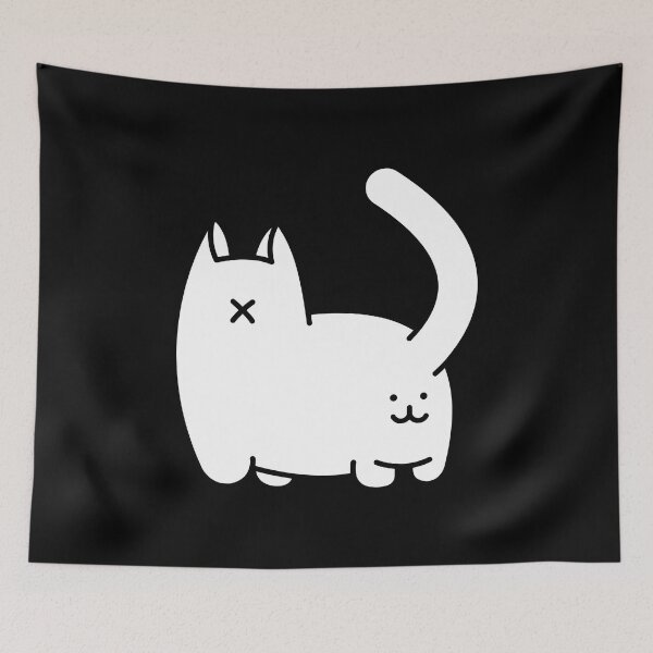 Item preview, Reverse Cat Butt / Rump / Derriere  (good luck charm) designed and sold by justwaterthanks.