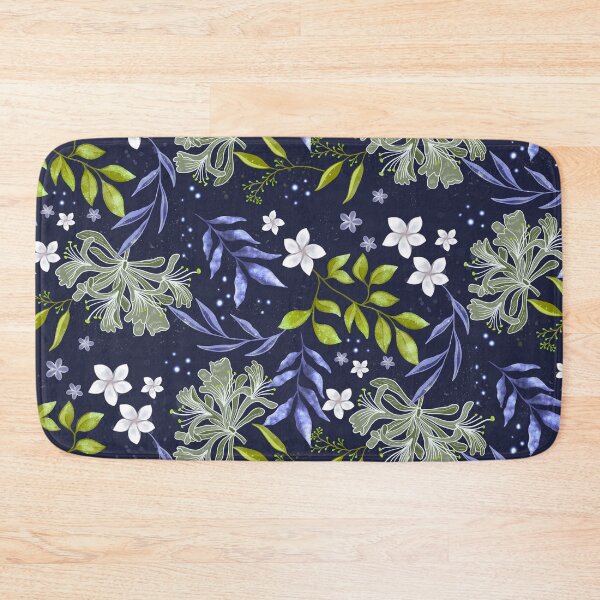 Item preview, Midnight Blooms - Blue designed and sold by JaselviiStudio.