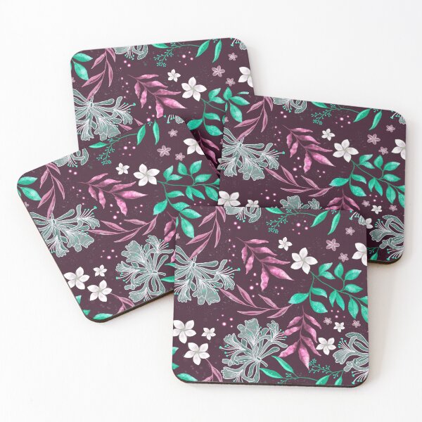 Item preview, Midnight Blooms - Red designed and sold by JaselviiStudio.