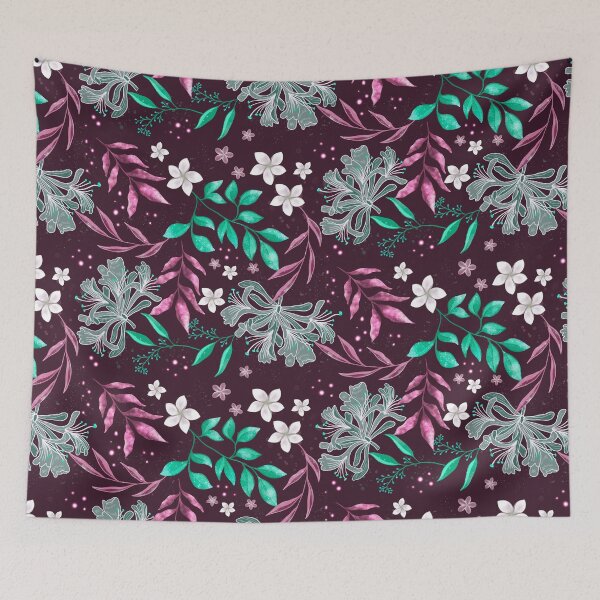 Item preview, Midnight Blooms - Red designed and sold by JaselviiStudio.
