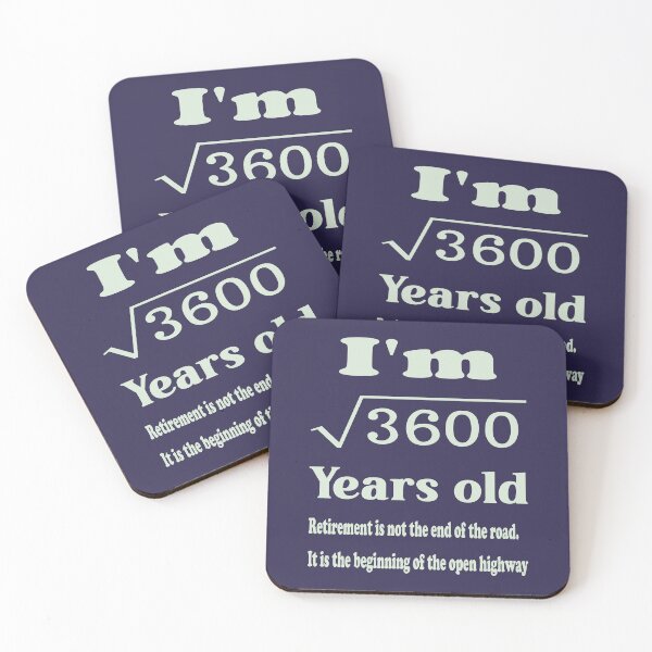 Item preview, Retirement, I am 60 years old, retirement motivational saying. designed and sold by Quotesgallery.