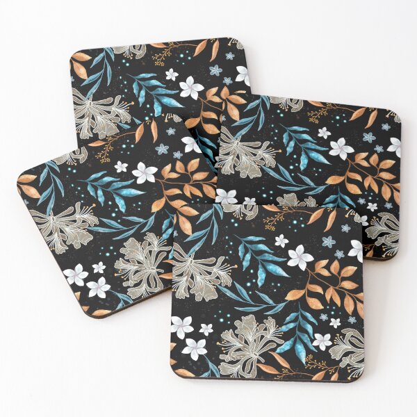 Item preview, Midnight Blooms - Black designed and sold by JaselviiStudio.