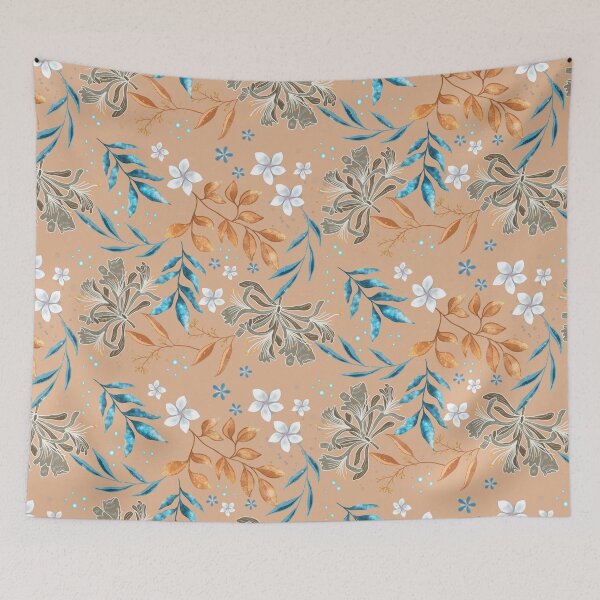 Item preview, Midnight Blooms - LightBrown designed and sold by JaselviiStudio.